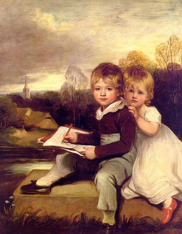 John Hoppner The Bowden Children china oil painting image